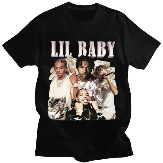 New 2023 Hip Hop Rapper Men T Shirt Vintage Graphic Tee Shirt Short Sleeve T-shirts Streetwear Harajuku Oversized Streetwear