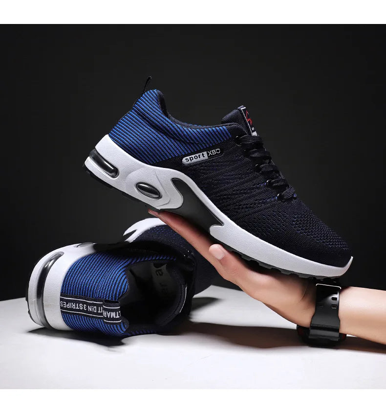 Men's fashion shoes spring new men's shoes Breathable running shoes Korean version of light casual Sneakers male sneakers